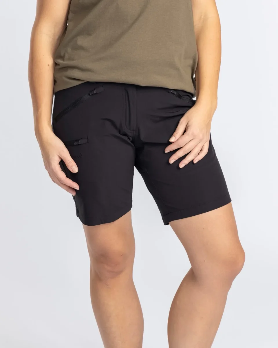 Abisko Light Stretch Shorts Dam / Black - Bild 2