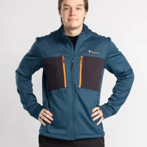 Abisko Power Fleece Jacka Herr / D.Atlantic Blue