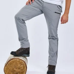 Abisko Light Stretchbyxor Herr / Mid Grey