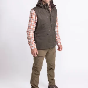 Finnveden Hybrid Zip-off Byxa Herr / H.Olive