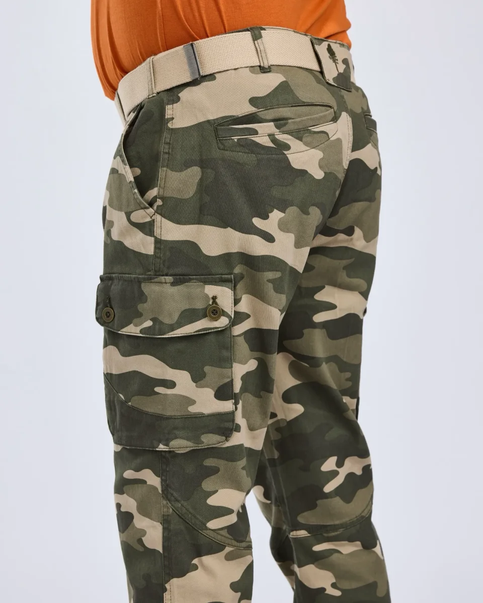 Pinewood® Serengeti Byxa Herr / Khaki Camou - Bild 5