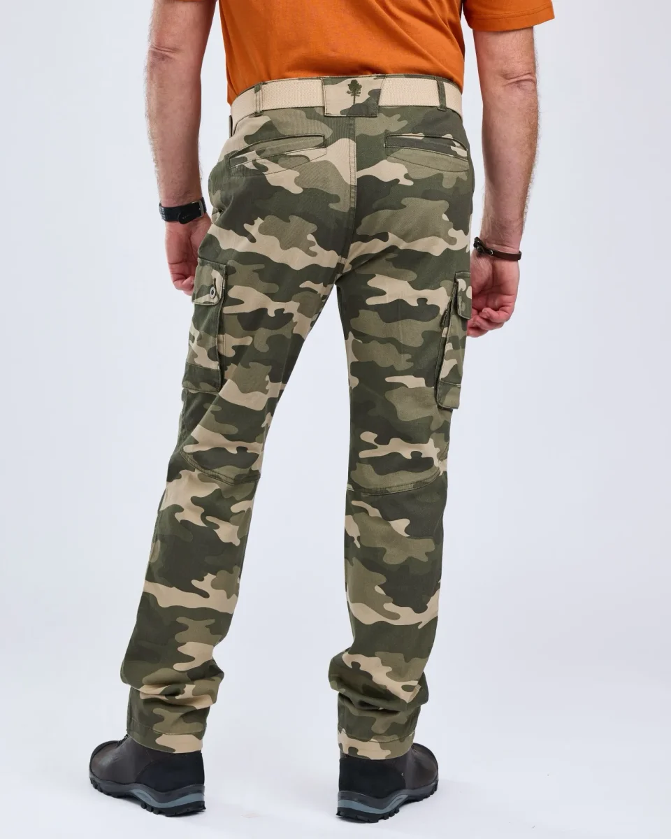 Pinewood® Serengeti Byxa Herr / Khaki Camou - Bild 3