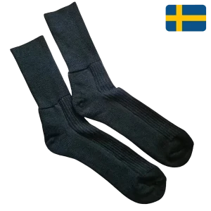 Ankelsocka fält - försvarets original i ull